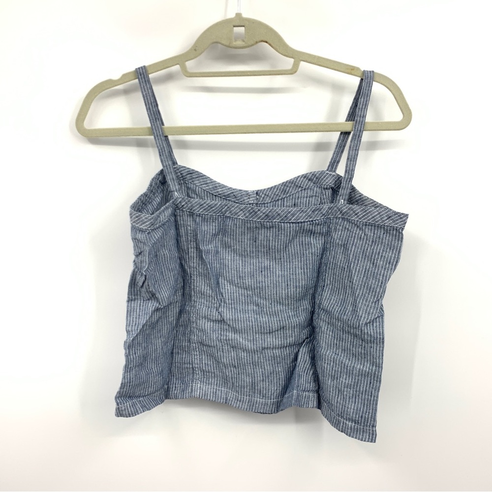 Everlane Blue Striped Tank Top - Picture 4 of 9